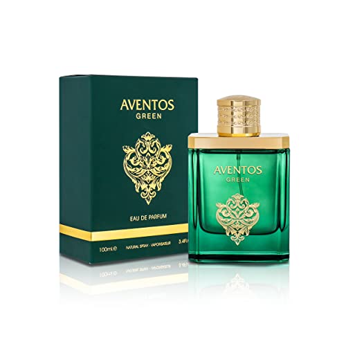 Fragrance World Aventos Green EDP Spray Men 3.4 oz