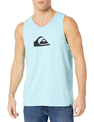 Preisvergleich Produktbild Quiksilver Herren COMP Logo Tee Hemd, Gulf Stream, XX-Large
