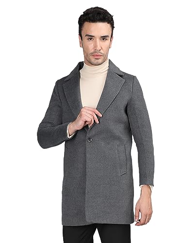 Image of DLANXA Men Casual Solid Winter Wear Coat