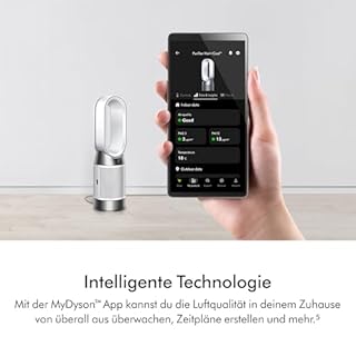 Dyson Purifier Hot+Cool HP1 Luftreiniger mit kraftvoller Wärmefunktion (Weiß/Weiß)