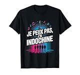 Je Peux Pas J'Ai Indochine Fan De Concert Rock Humour T Shirt