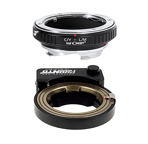 【国内正規品】Fotodiox LM-SNE-PRN II + K&F Concept KF-CYM2 (コンタックスレンズ用) マウントアダプター セット