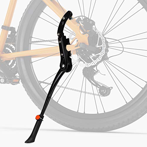 Favoto Pata de Cabra para Bicicleta, Soporte de Bicicleta de Altura Ajustable Aluminio Aleación Plegable para Bicicleta de Montaña Carretera 24