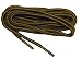 54 Inch Brown-black proBoot (tm) Rugged Wear Boot Laces Long Lasting Shoelaces (2 Pair Pack)