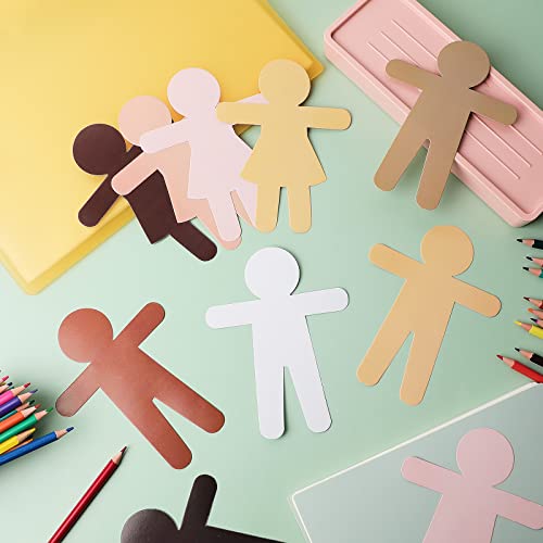 Découpes créatives multiculturelles en papier Geyee 108 pièces - 6