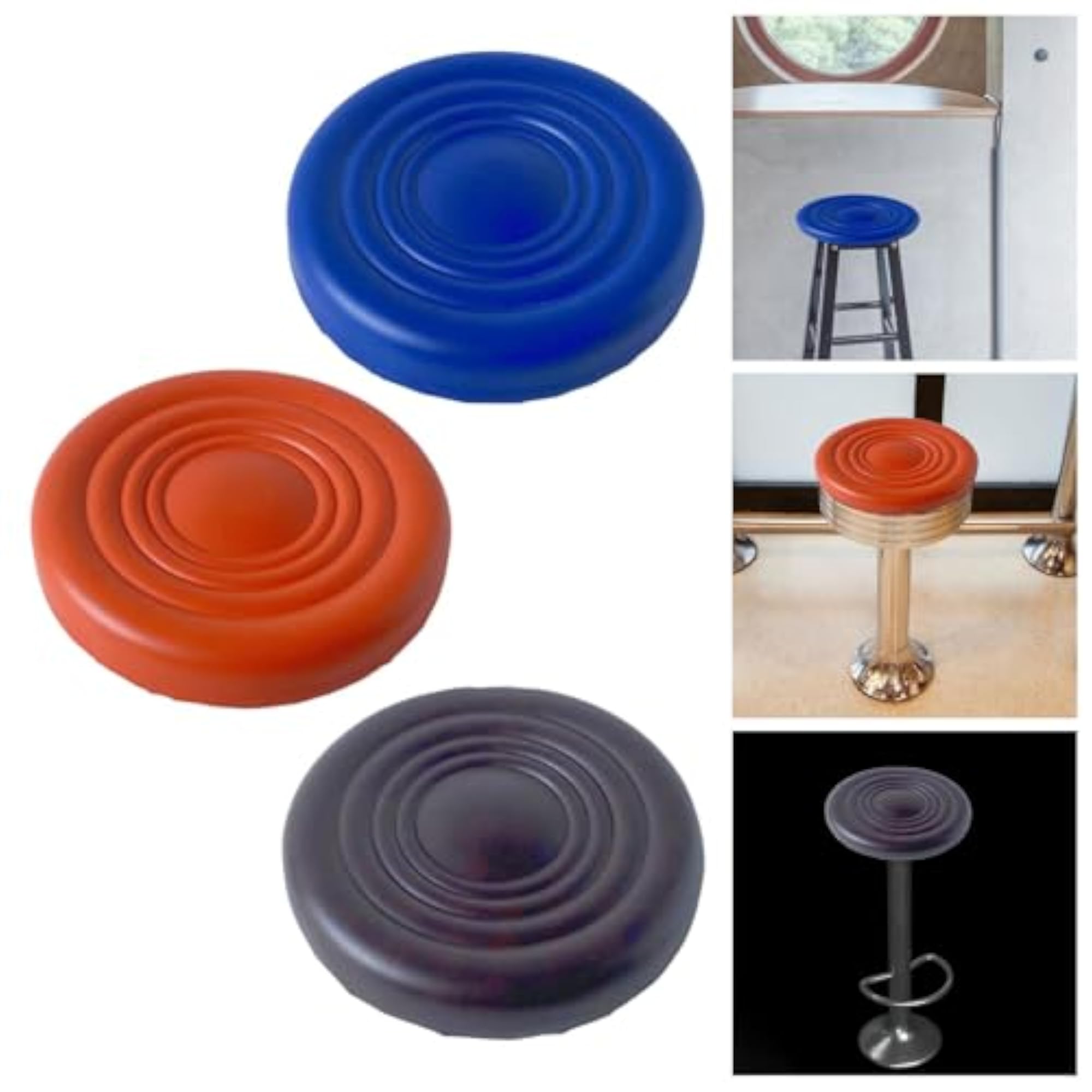 Replacement Bar Stool Cushion Round Chair Seat Top for Home