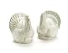Classic Turkey Salt and Pepper Shaker Set in White Ceramic