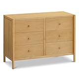 Davinci Birdie 6-Drawer Dresser with 9+ inch Drawer Extension in Honey, GREENGUARD Gold Certified