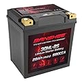 YIX30L-BS-STD (YTX30L-BS),680CCA, Lithium LiFePO4 Motorcycle Battery 12v,Digital Readout,Fits for BMW,Harley Davidson; ATV,UTV,Snowmobile,Compatible for Polaris,BRP (Can-Am),Arctic Cat