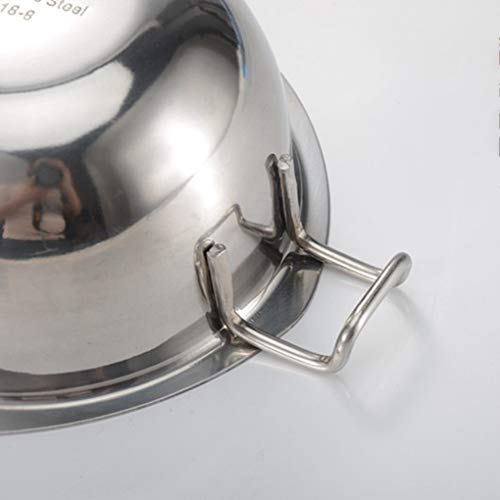 Aço Inoxidável 304 Melting Chocolate Manteiga Queijo dupla caldeira Pot forno aquecido bacia do leit