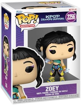 Funko Pop! Animation: Kpop! Demon Hunter - Zoey - Collectable Vinyl Figure - Gift Idea - Official Merchandise - Toys for Kids & Adults - TV Fans - Model Figure for Collectors