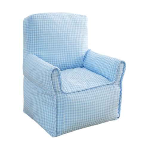 Generic ペットソファベッド 快適 猫ソファベッド 洗える 犬ソファベッド 滑り止め ペットベッド モダンデザイン 背もたれ付き 室内猫犬用 ソファスペースに適用, 青