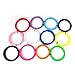 Sunwin 3D Filament Fun Pack ABS 1.75mm Variety of 12 Different Colors 25g/pcs Red Black Blue White Yellow Purple Green Orange 3d Filament 1.75mm Abs 3d Print Ink 32 Feet Per Color Samples Accuracy of +/- 0.05mm for 3d Printer Pen Pack of 12