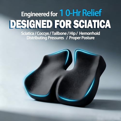 Image of Extra Large Seat Cushion Covers Set- -Black-1-Pack