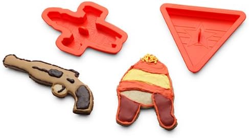 Firefly Serenity Cookie Cutter Set (Includes Mal's Pistol, Serenity Ship, Jayne's hat & Browncoat Patch)