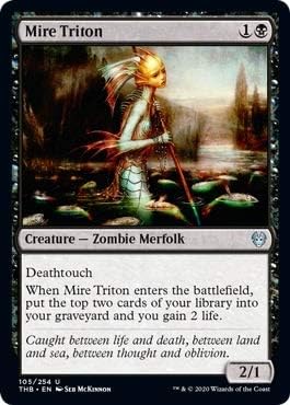 Magic: The Gathering - Mire Triton - Foil - Theros Beyond Death