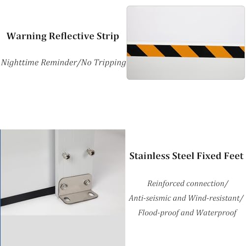 Protector de barrera contra inundaciones para puertas de exterior 3