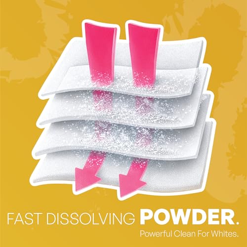 Image of Only for White Fabric Detergent Powder 500g - Brightening & Whitening Detergent, Prevents Dullness, Fading & Yellowing on White Clothes