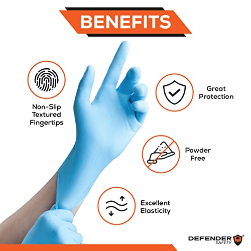 Defender-Safety-Nitrile-Examination-Gloves-Medical-Grade-Chemo-rated-Powder-Free-Blue-Click-for-Sizes-Quantity