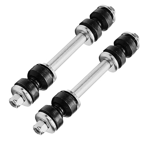 Image of Detroit Axle - 8pc Front End Suspension Kit for 2008-2009 Chevy Trailblazer GMC Envoy, 2008 Saab 9-7X, 2 Upper Control Arms 4 Upper & Lower Ball Joints 2 Sway Bar Links Replacement