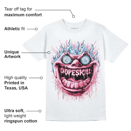 Image of DopeSkill Halloween Graphic Tee Streetwear Hip Hop Hypebeast Unisex T-Shirt Sneaker Colour Matching Shirts Spooky Graphic