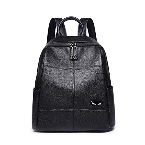 GSZCCZS Nueva mochila para mujeres Versión coreana de gran capacidad de la mochila casual de cuero suave y salvaje