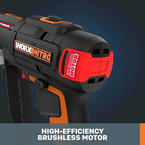 Worx Nitro 20V Brushless Switchdriver 2.0 2-In-1 Cordless Drill & Driver - Wx177L.9 (Tool Only) #TOP6