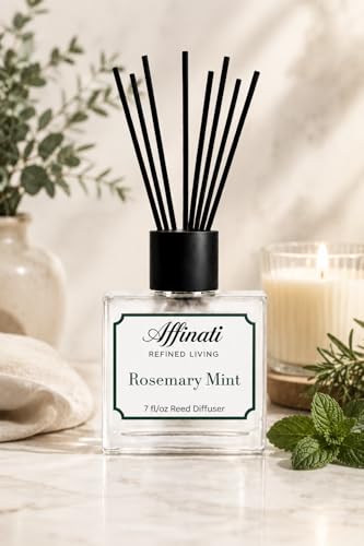 Difusor de Aroma Affinati Romero y Menta 7 oz con 8 varillas miniatura 2
