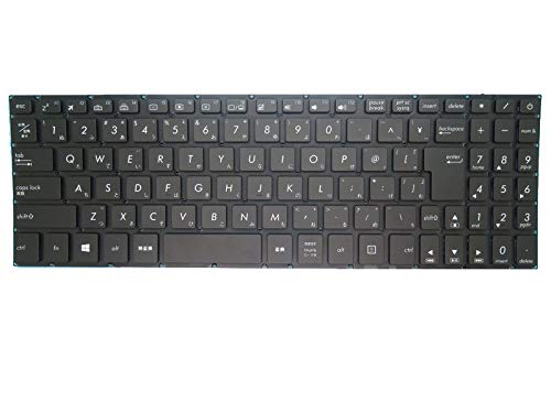 �m�[�g�p�\�R���L�[�{�[�h�݊� ASUS A570 A570DD A570UD A570ZD �t���[���Ȃ� �u���b�N �o�b�N���C�g�t�� ���{?