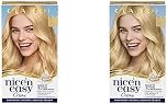 Clairol Nice'n Easy Crème, Natural Looking Oil Infused Permanent Hair Dye, 10 Extra Light Blonde (Pack of 2)