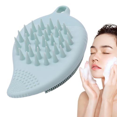 Limpiador facial – Limpiador facial de silicona de doble cara y cepillo masajeador – Cepillos multiusos para el cuidado de la piel, limpiador manual de cabello para mujeres y hombres
