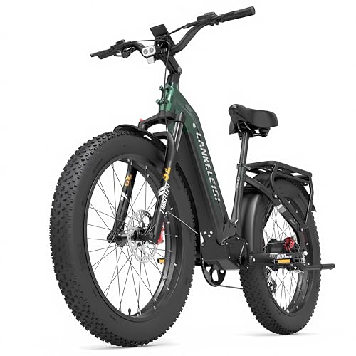 LANKELEISI MG600 Plus E-Bike Herren 26 Zoll Fatbike 960Wh Akku Bis 150KM