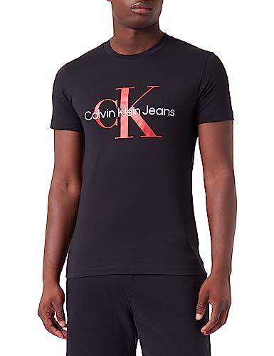 Calvin Klein Jeans T-Shirts S/S pour Homme, Multicolore, M