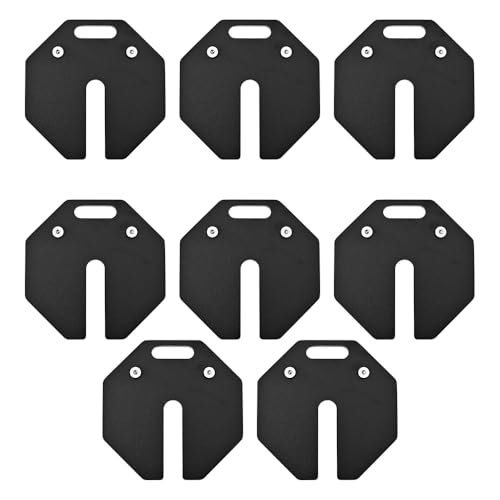 Image of Adjustable Dumbbell Weight Plates, Each 5lb Durable Versatile