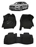 Custom Fit [Made in USA] All Weather Heavy Duty Full Coverage Floor Mat Floor Protection [Front and...
