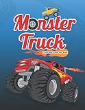  Monster Truck Coloring Book for kids: A Fun Illustrations for Kids Ages 4-8 With many High Quality Designs of Monster Trucks