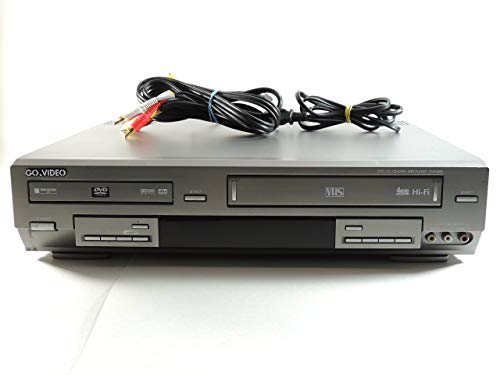 GoVideo DVR4400 DVD player and VHS recorder (Renewed)