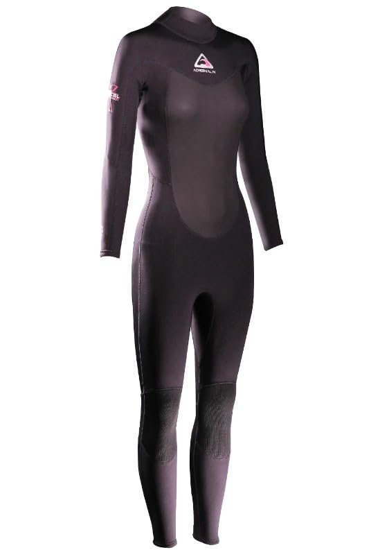 Adrenalin Radical-X Super Stretch Women's Steamer Wetsuit, Size 10, Black