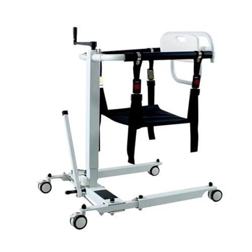 患者用リフト 移送チェア 折りたたみ式 患者用リフト 家庭用 高さと幅調節可能 最大荷重280ポンド 身体障がい者高齢者用 ポータブル 高齢者移送用車椅子補助具 クッション2個付き