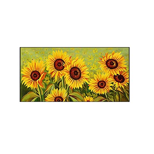 Diamant Peinture Kit Tournesol 80x180cm grand format pour décoration salon