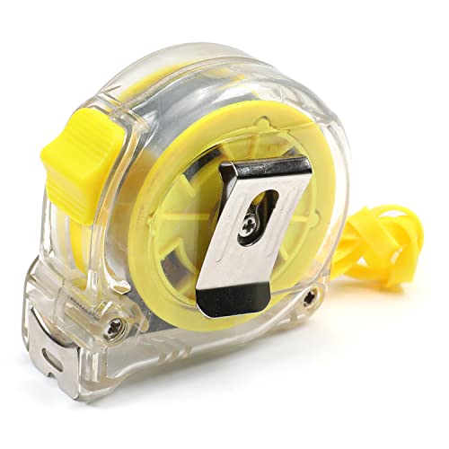Cinta métrica retractil 3 m acero inoxidable plástico miniatura 1