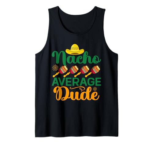 Nacho Promedio Amigo Divertido & Peculiar Camiseta sin Mangas