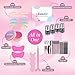 Libeauty Lash Lift Kit with Upgraded Glue Balm, Brow Lamination Kit, Professional Eyelash Curling & Perm, Suitable for Salon & Home Use