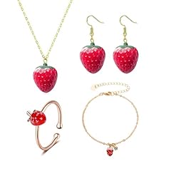 Gold Strawberry Set