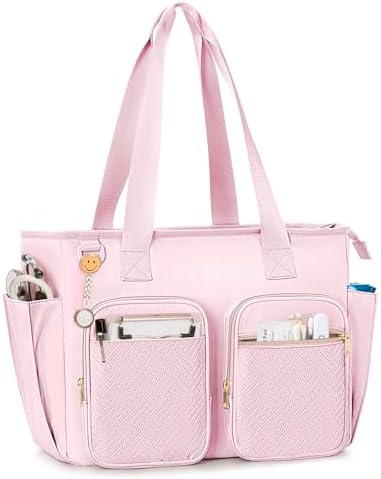 Nurse Tote Bag Clinical Bag Empty, Large Nurse Bag for Work fits ...
