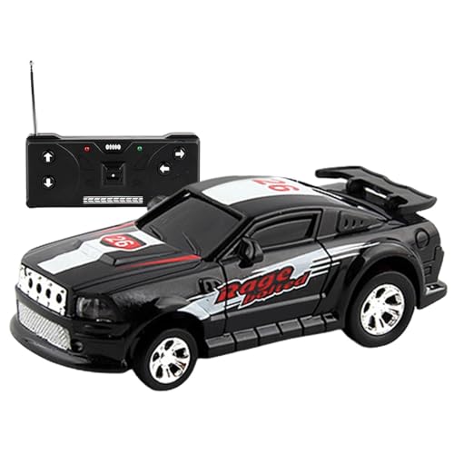 Voiture télécommandée de course portable mini véhicule RC avec obstacles de jeu