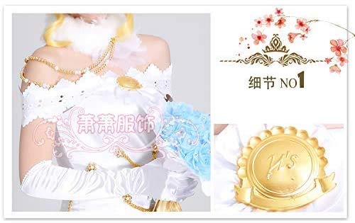 絢瀬絵里 パーティーウエディングドレス コスプレ 絢瀬絵里 6月 パーティーウエディングドレス ラブライブ スクフェス