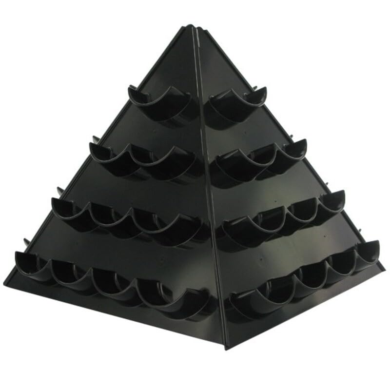 Pyramide à macarons noire
