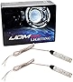 iJDMTOY 6000K Xenon White Devil Demon Eye LED Strips Modules Compatible With Projector Headlights Retrofit