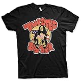 Twisted Sister Officially Licensed Topless 76´ Mens T-Shirt (Black), X-Large